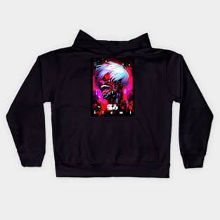 PROUD OTAKU 🖤🩸💀 ITAMI 痛み GHOUL  🖤🩸💀 FEEL MY PAIN🩸🩸🩸ANIME EMO ART Kids Hoodie